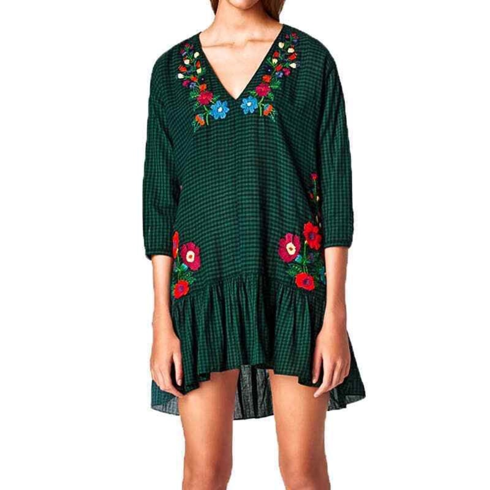 Zara Embroidered Dresss